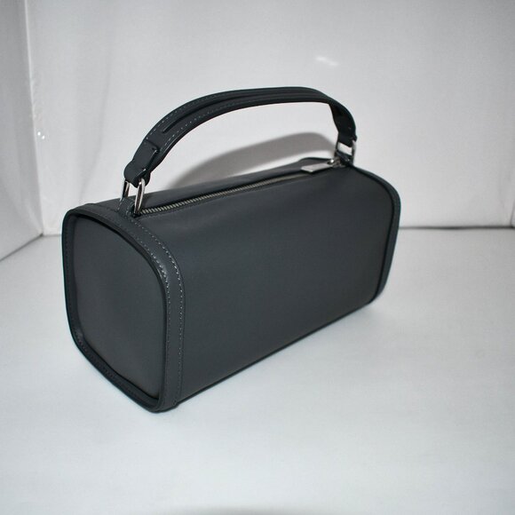 Michael Kors Orchard Small East West Barrel Crossbody Bag in Slate #3SF4S50C5L N - Picture 4 of 7